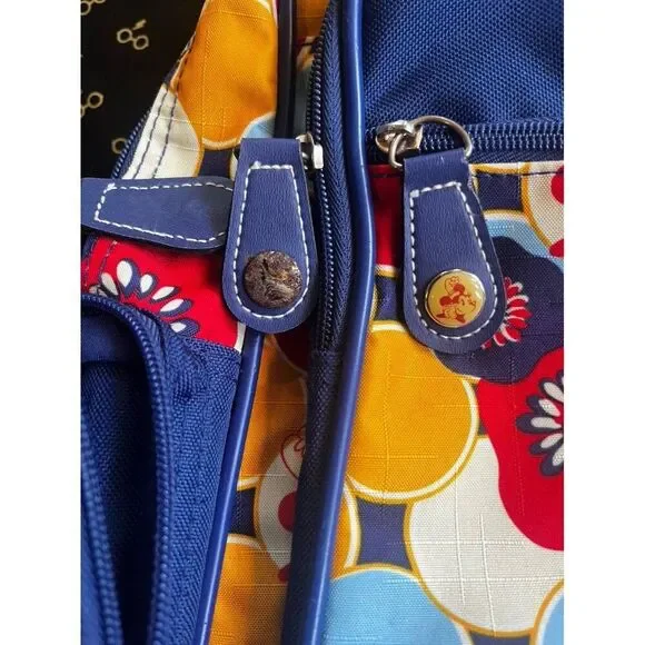 Disney parks Mickey Mouse backpack blue yellow and red - Picture 2 of 4